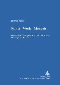 Book Cover for Kunst - Werk - Mensch by Henrike Walter