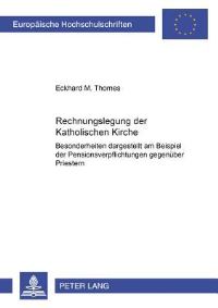 Book Cover for Rechnungslegung Der Katholischen Kirche by Eckhard M Thomes