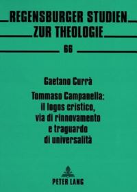 Book Cover for Tommaso Campanella by Gaetano Currà