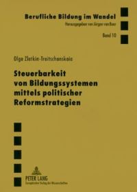 Book Cover for Steuerbarkeit Von Bildungssystemen Mittels Politischer Reformstrategien by Olga ZlatkinTroitschanskaia
