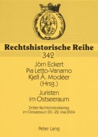 Book Cover for Juristen Im Ostseeraum by Rechtshistorikertag im Ostseeraum, Jörn Eckert, Pia LettoVanamo, Kjell Â Modéer