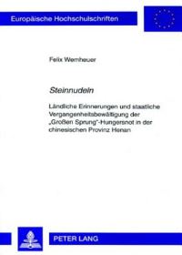 Book Cover for Steinnudeln by Felix Wemheuer