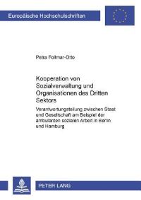 Book Cover for Kooperation Von Sozialverwaltung Und Organisationen Des Dritten Sektors by Petra FollmarOtto
