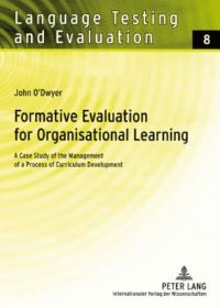 Book Cover for Formative Evaluation for Organisational Learning by John ODwyer