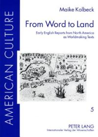 Book Cover for From Word to Land by Maike Kolbeck