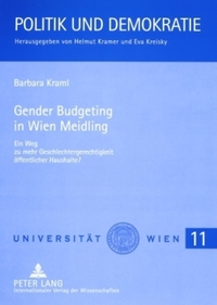 Book Cover for Gender Budgeting in Wien Meidling by Barbara Kraml