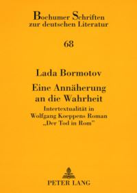 Book Cover for Eine Annäherung an Die Wahrheit by Lada Bormotov