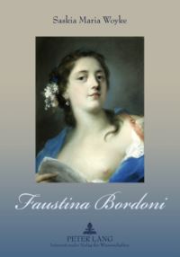 Book Cover for Faustina Bordoni by Saskia Maria Woyke
