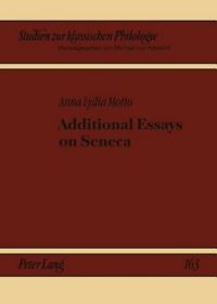 Book Cover for Additional Essays on Seneca by Anna Lydia Motto