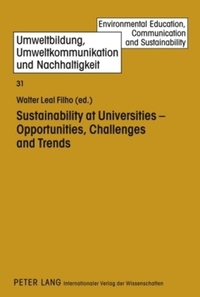 Book Cover for Sustainability at Universities by Walter Leal Filho