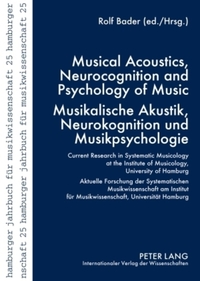 Book Cover for Musical Acoustics, Neurocognition and Psychology of Music by Rolf Bader