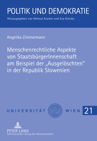 Book Cover for Menschenrechtliche Aspekte Von StaatsbürgerInnenschaft Am Beispiel Der 