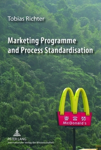 Book Cover for Marketing Programme and Process Standardisation by Tobias Richter