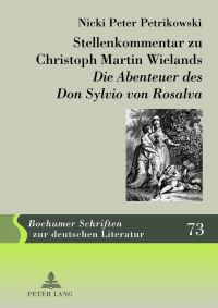 Book Cover for Stellenkommentar Zu Christoph Martin Wielands Die Abenteuer Des Don Sylvio Von Rosalva by Nicki Peter Petrikowski