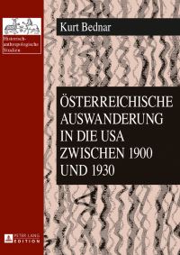 Book Cover for Oesterreichische Auswanderung in Die USA Zwischen 1900 Und 1930 by Kurt Bednar