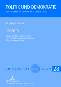 Book Cover for FRONTEX by Stephanie Deimel, Universität Wien