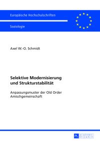 Book Cover for Selektive Modernisierung Und Strukturstabilitaet by Axel Schmidt