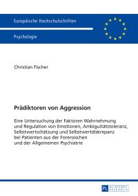 Book Cover for Praediktoren Von Aggression by Christian Fischer
