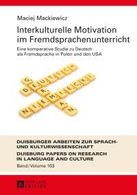 Book Cover for Interkulturelle Motivation Im Fremdsprachenunterricht by Maciej Mackiewicz