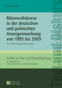 Book Cover for Männerdiskurse in Der Deutschen Und Polnischen Anzeigenwerbung Von 1995 Bis 2009 by Barbara Baj