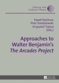 Book Cover for Approaches to Walter Benjamin's The Arcades Project by Pawel Stachura