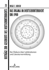 Book Cover for Das Drama Im Deutschunterricht Um 1900 by Helge C Liebsch