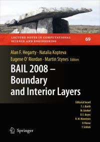 Book Cover for BAIL 2008 - Boundary and Interior Layers by International Conference on Boundary and Interior Layers, Alan F Hegarty