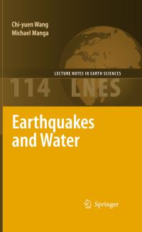 Book Cover for Earthquakes and Water by Chiyuen Wang, Michael Manga