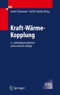 Book Cover for Kraft-Wärme-Kopplung by Gunter Schaumann, Karl W Schmitz