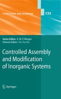 Book Cover for Controlled Assembly and Modification of Inorganic Systems by XinTao Wu, R G Cavell