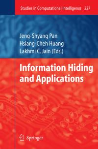 Book Cover for Information Hiding and Applications by HsiangCheh Huang