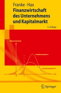 Book Cover for Finanzwirtschaft Des Unternehmens Und Kapitalmarkt by Günter Franke, Herbert Hax
