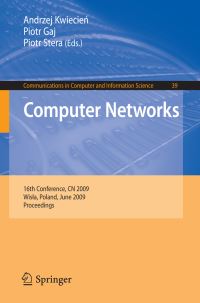 Book Cover for Computer Networks by Andrzej Kwiecien, Piotr Gaj, Piotr Stera