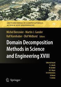 Book Cover for Domain Decomposition Methods in Science and Engineering XVIII by International Conference on Domain Decomposition Methods for Partial Differential Equations, Michel Bercovier