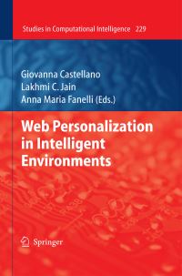 Book Cover for Web Personalization in Intelligent Environments by Giovanna Castellano, Anna Maria Fanelli