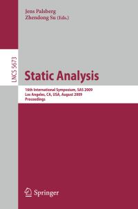 Book Cover for Static Analysis Programming and Software Engineering by Jens Palsberg, Zhendong Su