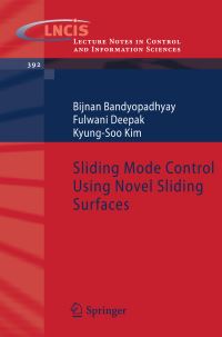 Book Cover for Sliding Mode Control Using Novel Sliding Surfaces by B Bandyopadhyay, Fulwani Deepak, KyungSoo Kim