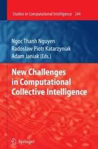 Book Cover for New Challenges in Computational Collective Intelligence by Radoslaw Katarzyniak, Adam Janiak