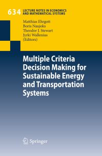 Book Cover for Multiple Criteria Decision Making for Sustainable Energy and Transportation Systems by International Conference on Multiple Criteria Decision Making, Matthias Ehrgott