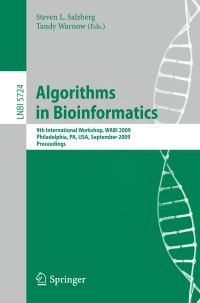 Book Cover for Algorithms in Bioinformatics by WABI Workshop, Steven L Salzberg, Tandy Warnow