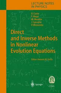 Book Cover for Direct and Inverse Methods in Nonlinear Evolution Equations by Robert Conte, Antonio M Greco