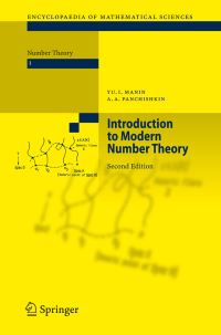 Book Cover for Introduction to Modern Number Theory by Yu I Manin, Alexei A Panchishkin