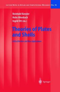 Book Cover for Theories of Plates and Shells by Reinhold Kienzler, Holm Altenbach, Ingrid Ott