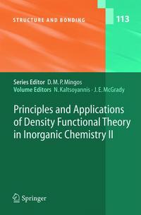 Book Cover for Principles and Applications of Density Functional Theory in Inorganic Chemistry II by N Kaltsoyannis, JE McGrady