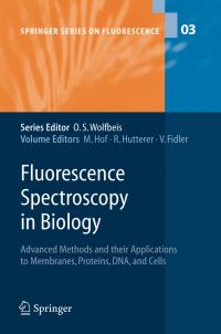 Book Cover for Fluorescence Spectroscopy in Biology by Martin Hof, Rudolf Hutterer, V Fidler