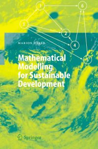 Book Cover for Mathematical Modelling for Sustainable Development by Marion A Hersh