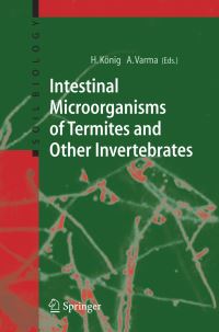 Book Cover for Intestinal Microorganisms of Termites and Other Invertebrates by Helmut König, A Varma