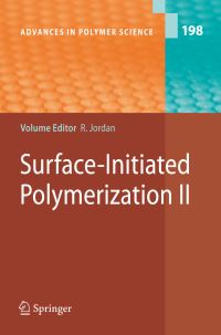 Book Cover for Surface-Initiated Polymerization II by Rainer Jordan