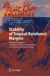 Book Cover for Stability of Tropical Rainforest Margins by Teja Tscharntke