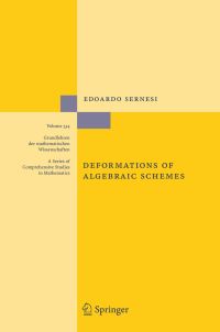Book Cover for Deformations of Algebraic Schemes by Edoardo Sernesi